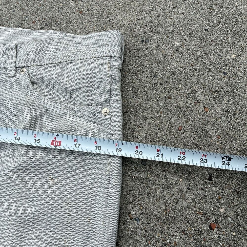 Vintage Polo Ralph Lauren Pants 34x30 100% Cotton Herringbone Trousers USA Made - Picture 13 of 16